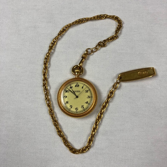 guess pocket watch